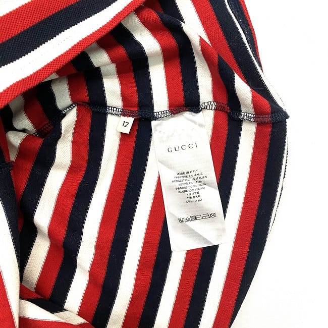 楽天市場】【送料無料】 グッチ ポロシャツ レッド ネイビー ホワイト
