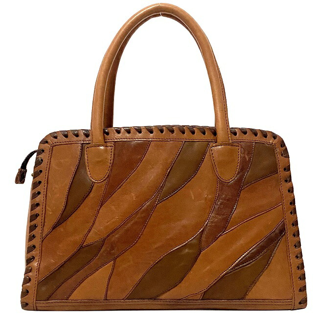 楽天市場】【送料無料】 イビザ ハンドバッグ ブラウン 編み込み