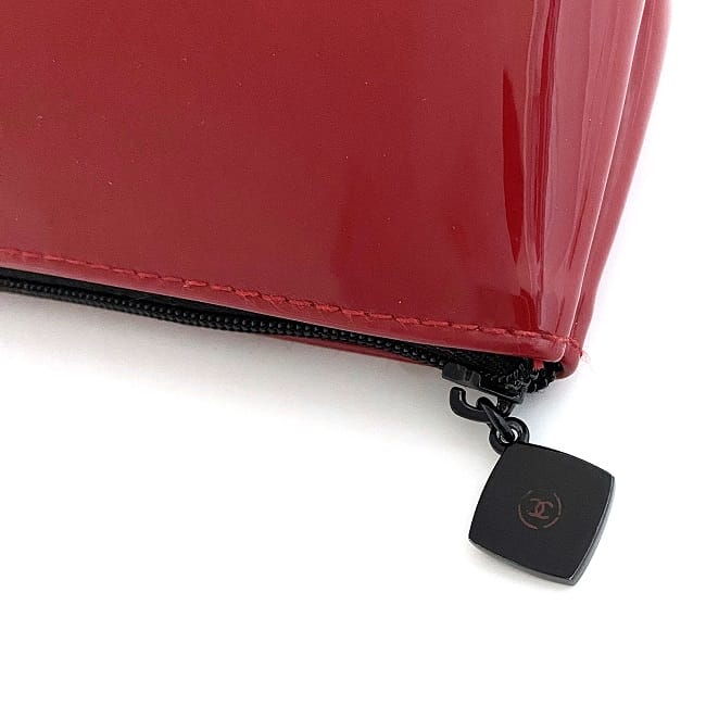 楽天市場】【送料無料】 シャネル ペンケース レッド ブラック 美品