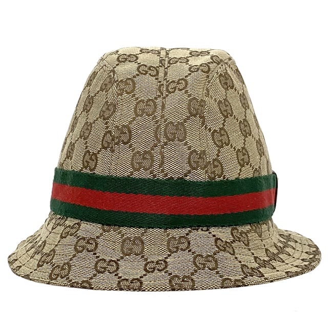 楽天市場】【送料無料】 グッチ バケット ハット ベージュ ブラウン
