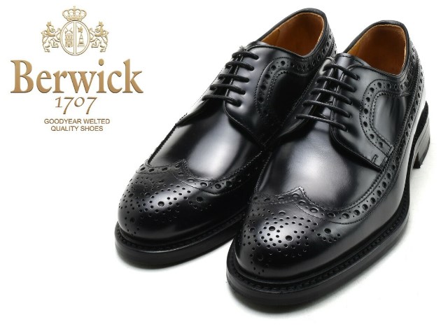 楽天市場】バーウィック ウィングチップ BERWICK 3681 K2 ブラック
