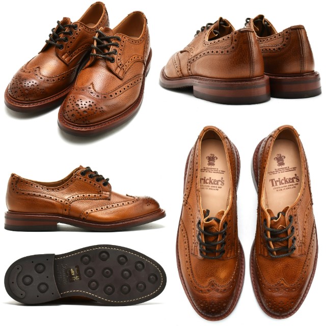 楽天市場】トリッカーズ バートン ウィングチップ カントリーブーツ