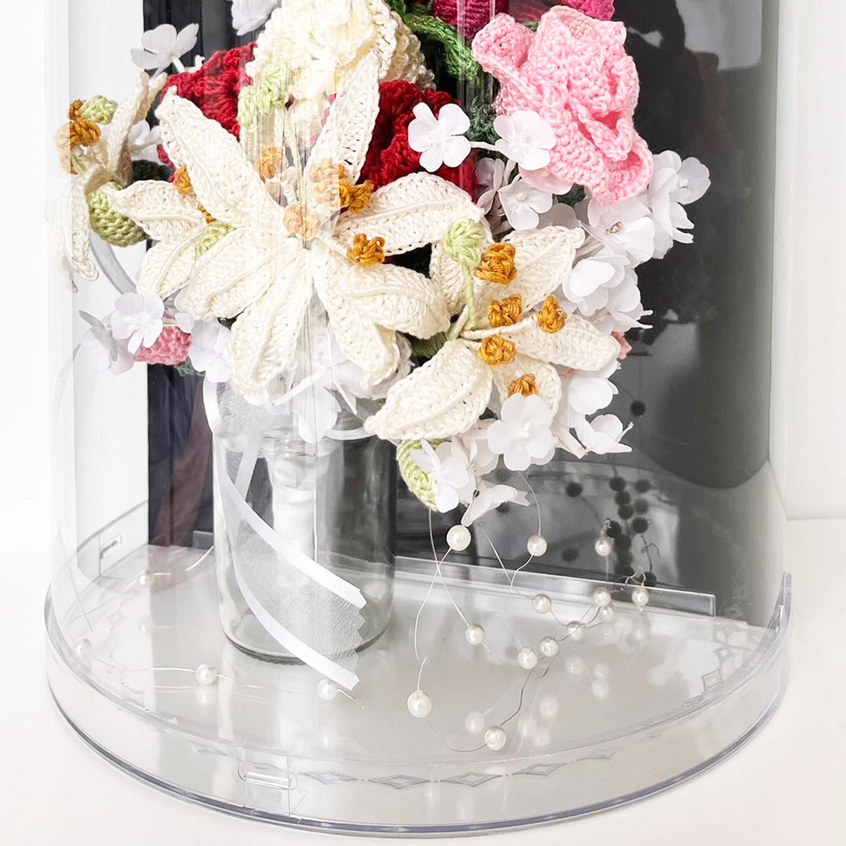 楽天市場】ブーケケース 小 キャスケードブーケケース ウェディング