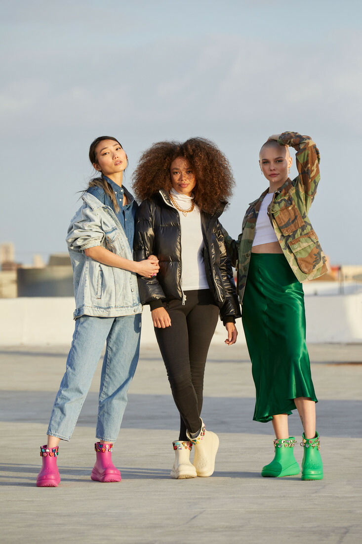 靴 Simone Rocha Crocs Classic Crush Boot Simone Rocha Crocs