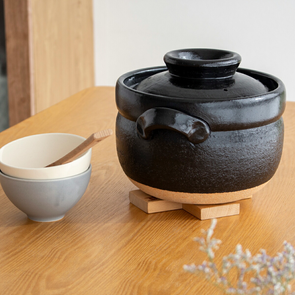 カネフサ製陶　土鍋 大 1〜5合用 カネフサ製陶 の ごはん鍋 ｜ kuriya長崎