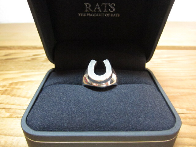 楽天市場】☆送料無料☆RATS ラッツ /HORSE SHOE RING SILVER : FeelFORCE