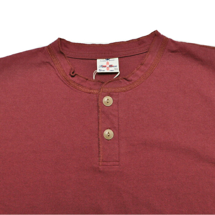 楽天市場】TWO MOON トゥームーン ヘンリーネック Tシャツ 24223