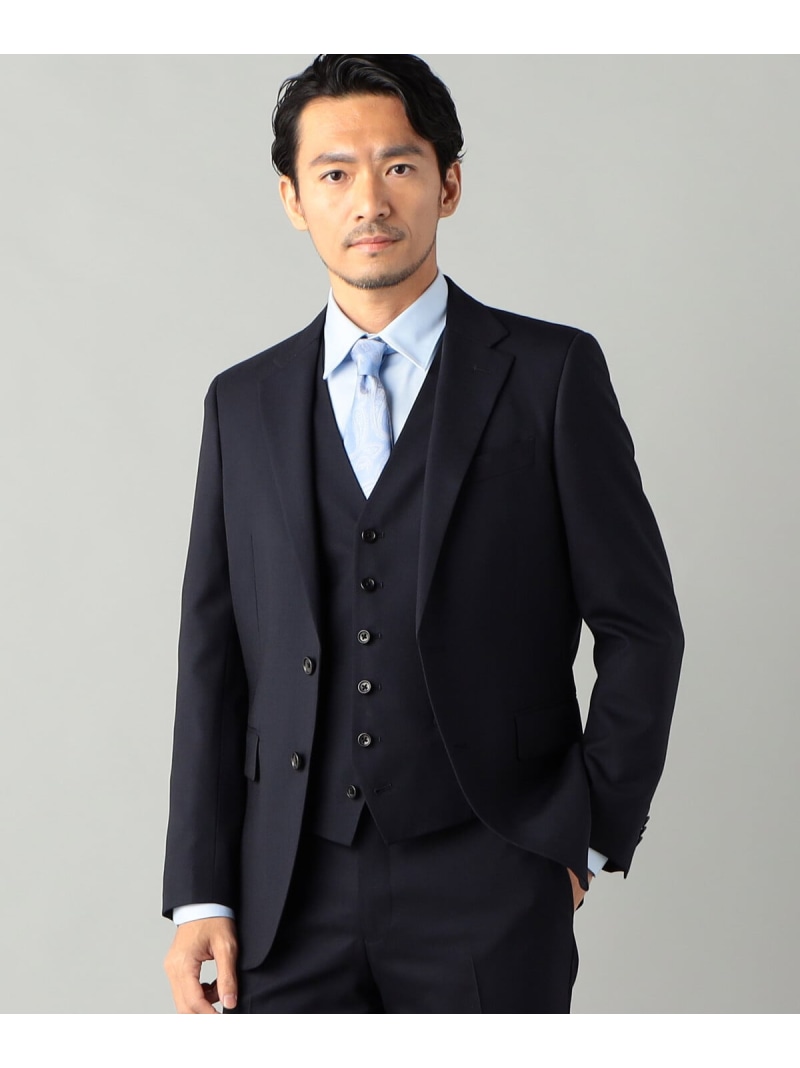 楽天市場】ウールトロピカル プレーンカラー スーツ COMME CA MEN