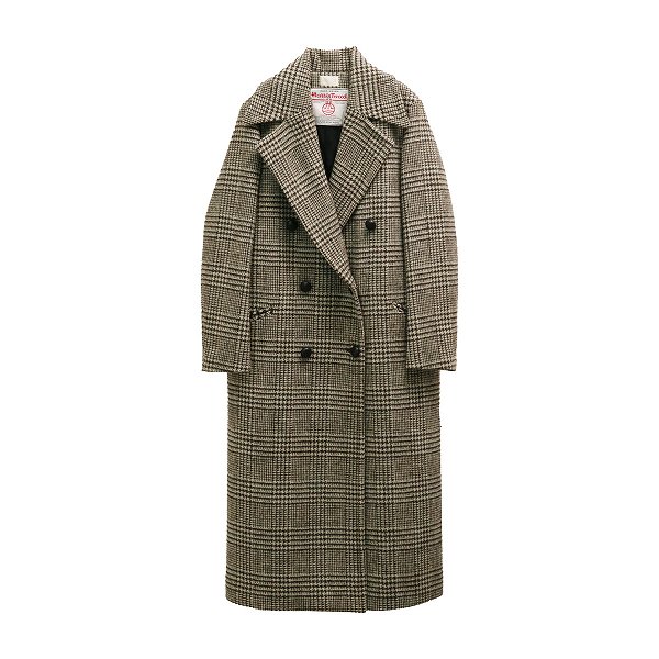 楽天市場】Harris Tweedハリスツイードウール ダブルチェスターコート