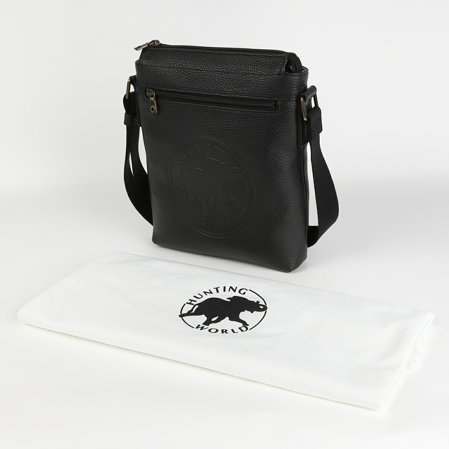 楽天市場】ハンティングワールド ショルダーバッグ メンズ 本革 レザー