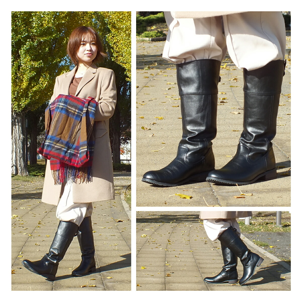 楽天市場】まるで本革のような風合いのジョッキーブーツ 大きい 筒周り