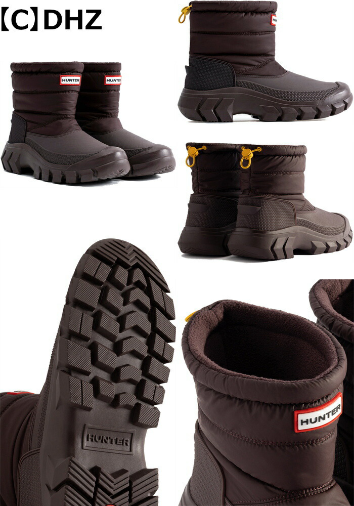 楽天市場】HUNTER 正規品 ハンター スノーブーツ ショート WFS2108WWU