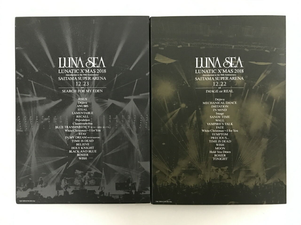 楽天市場】LUNA SEA / LUNATIC X'MAS 2018 -Introduction to the 30th