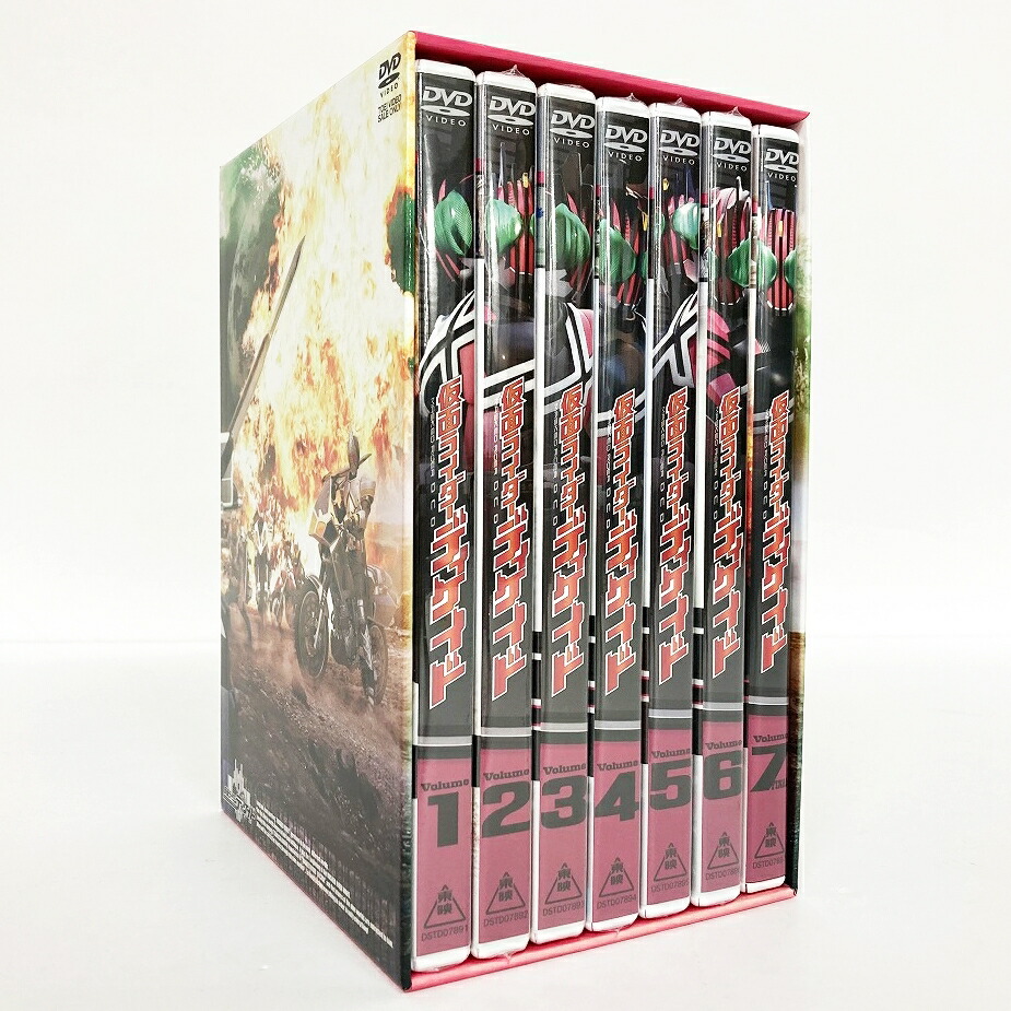 楽天市場】仮面ライダーディケイド DVD 初回限定版 全7巻セット【中古