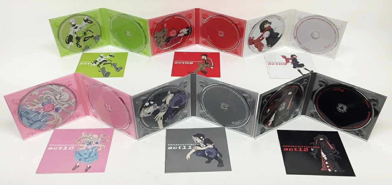 楽天市場】メカクシティアクターズ 全12巻セット(完全生産限定版) [Blu