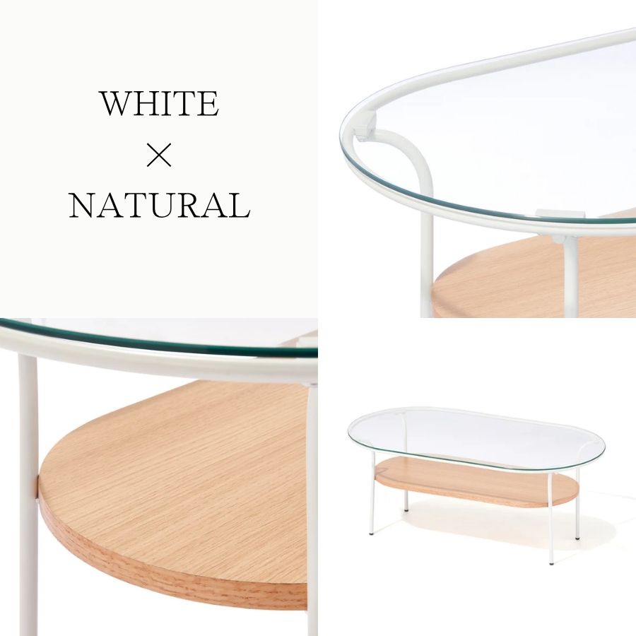 楽天市場】Francfranc フランフラン レガート ガラステーブル ロー