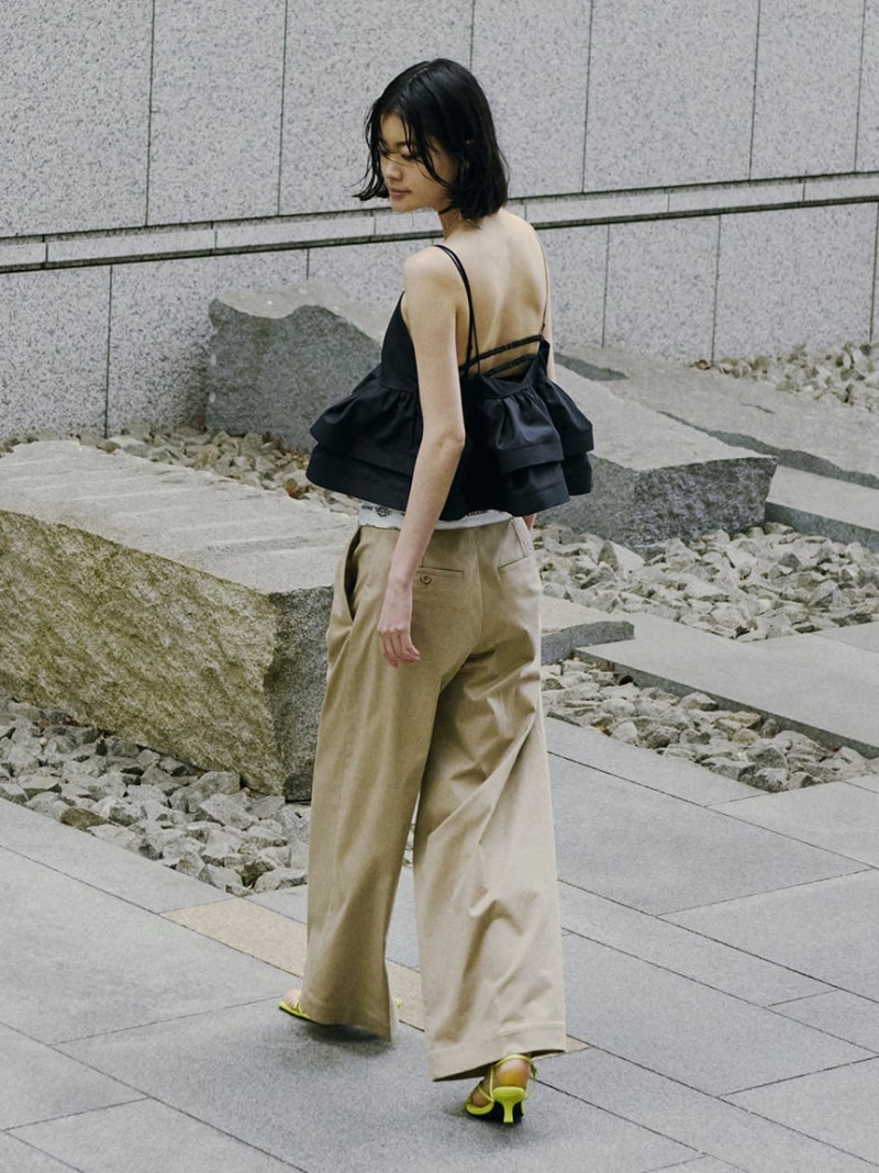 楽天市場】【SALE／50%OFF】ラッフルヘムデザインキャミソール FRAY