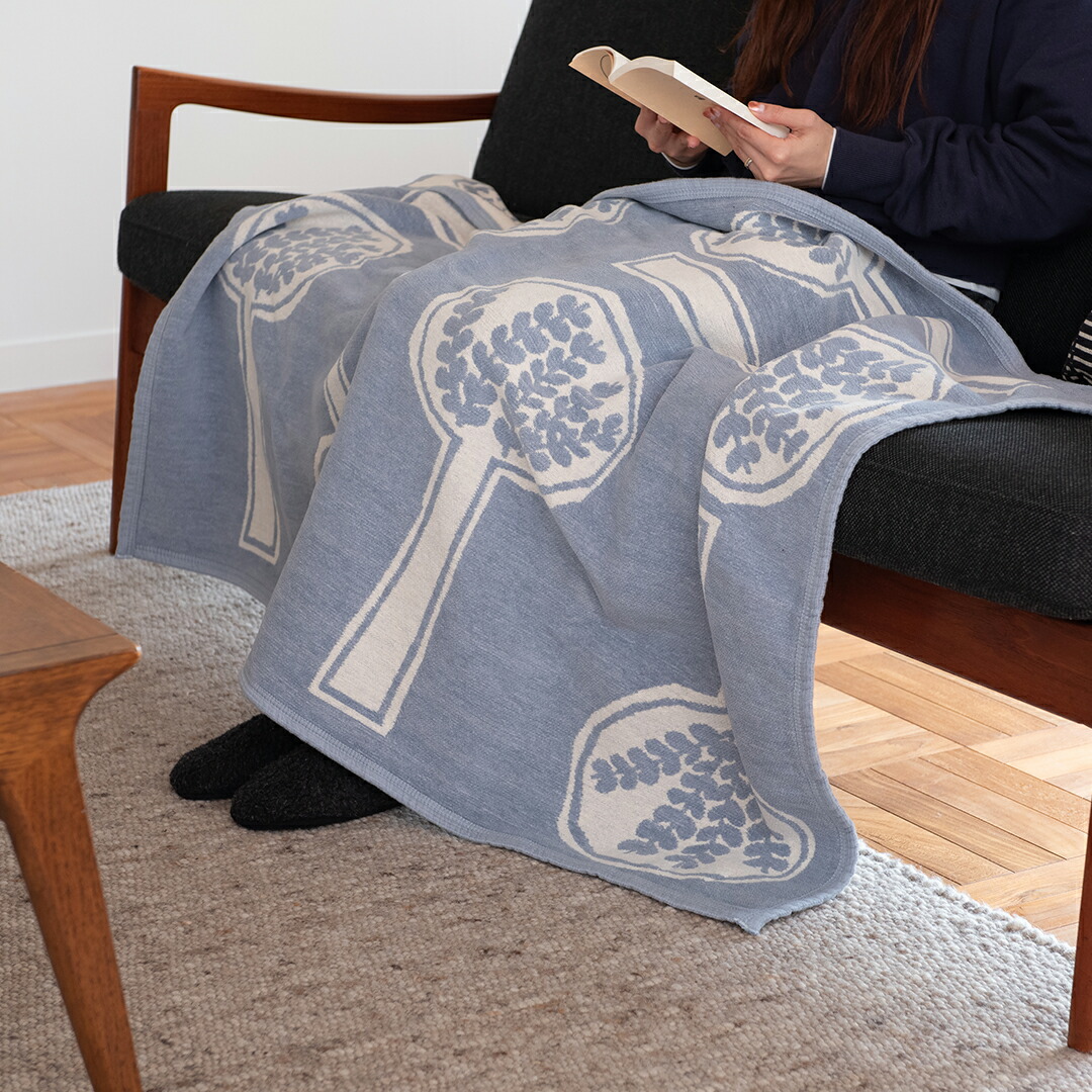 楽天市場】FOREST SPOON シュニールコットンブランケット ハーフ