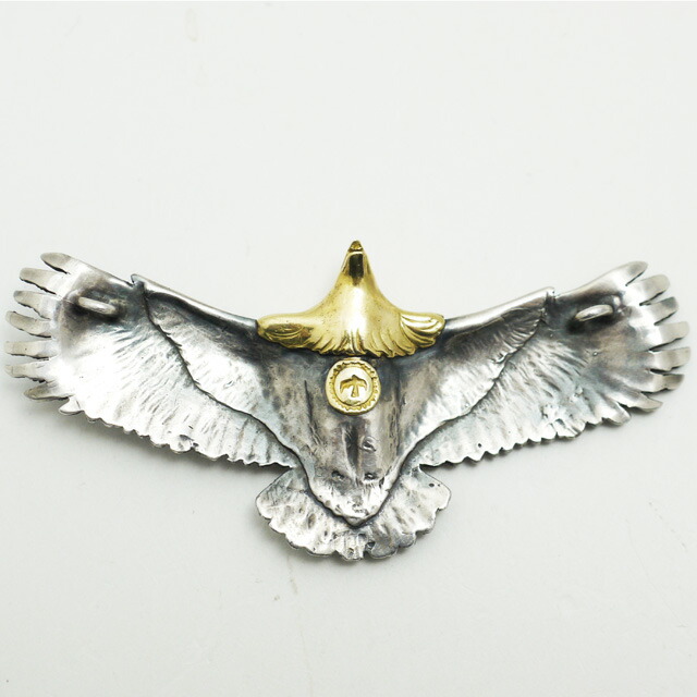 楽天市場】goro's(ゴローズ) 18K×SV OLD物 金ビーズ咥え 大イーグル