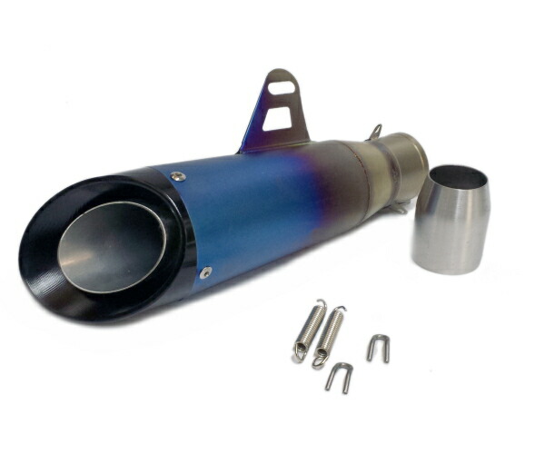 楽天市場】汎用スラッシュカットサイレンサー/スリップオンマフラー