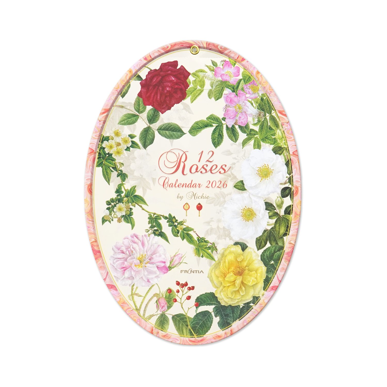 楽天市場】2026カレンダーオーバル クラシックローズ｜cal-216 2026年