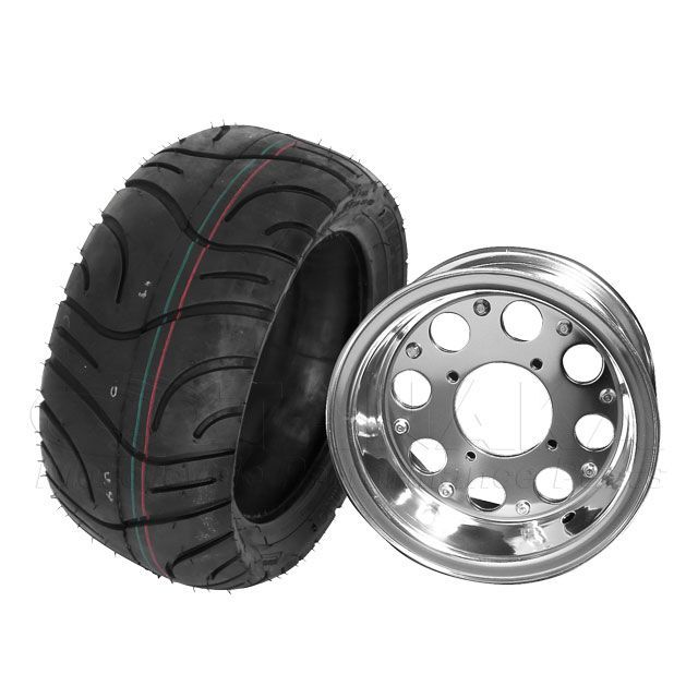 12月16日まで値引き モンキー 8インチ 4jホイール duro新品タイヤ付き