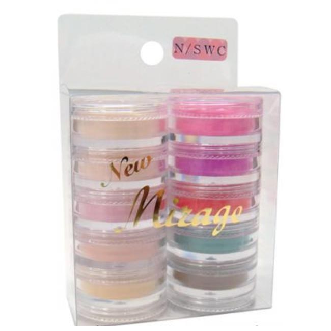 楽天市場】Mirage ミラージュ カラーパウダー N/SWC 3.5g 10色セット