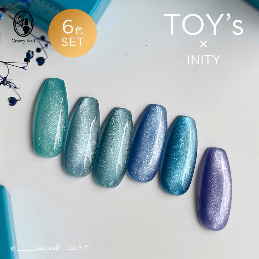 楽天市場】TOY's × INITY アクアマグ 7ml 6色セット T-AQ01~06