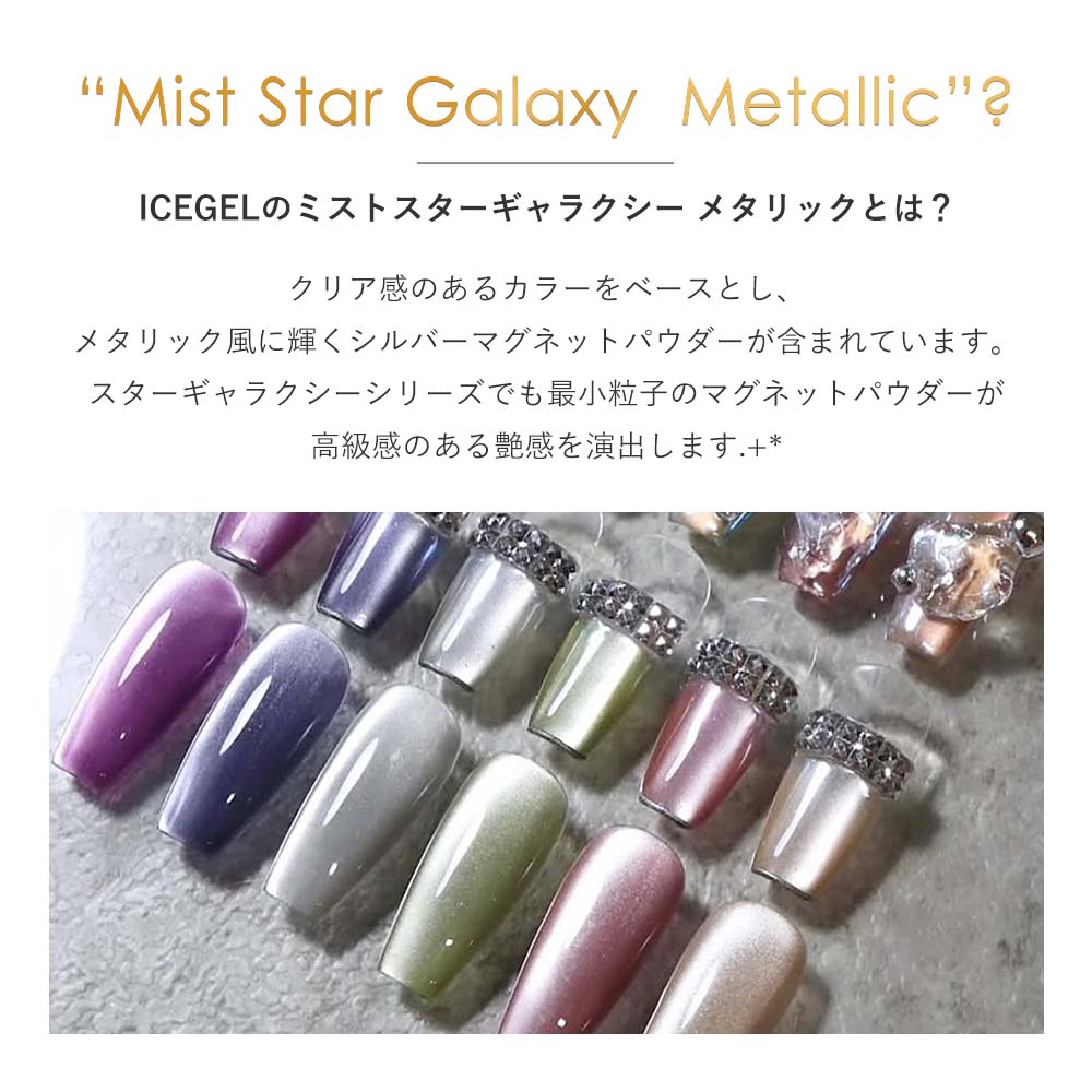楽天市場】アイスジェル ICE GEL A BLACK ミストスターギャラクシー
