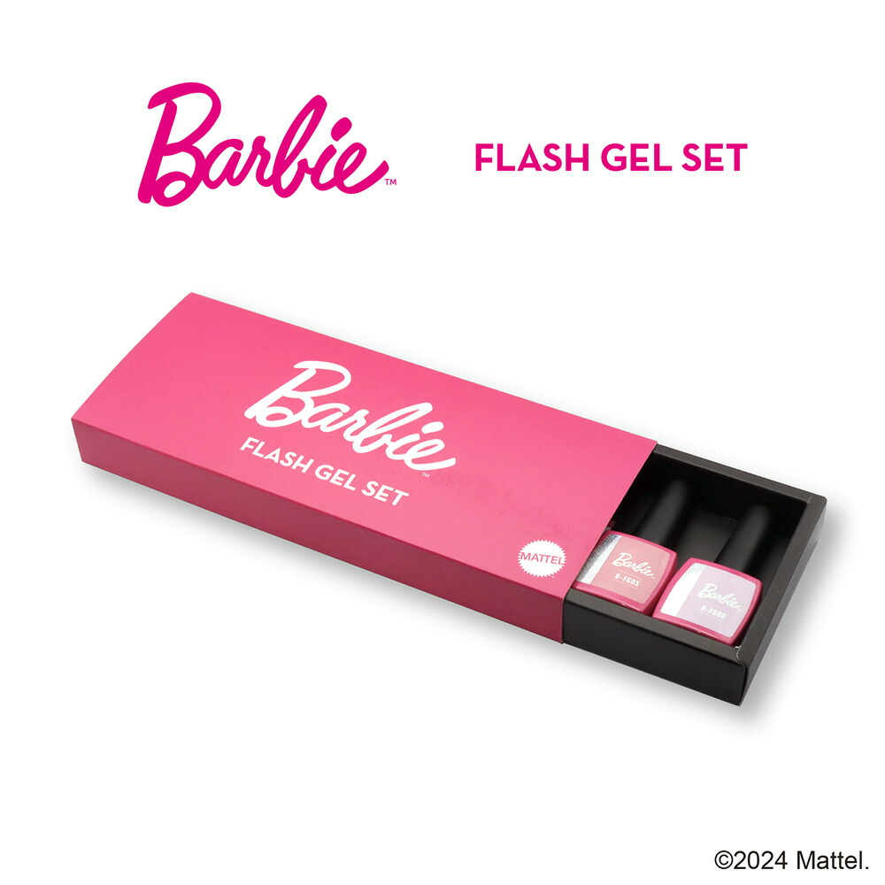 楽天市場】バービー Barbie フラッシュジェル 10g 6色セット FG01~06