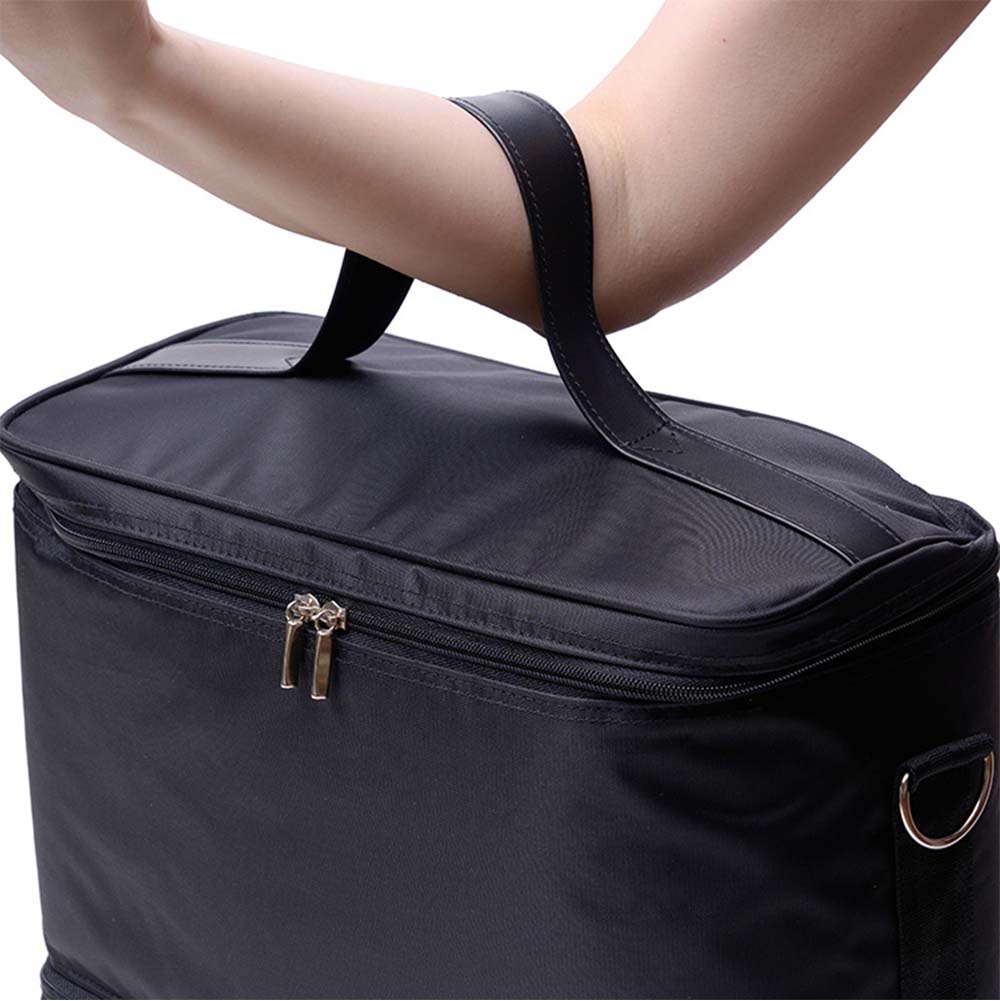 楽天市場】NAIL DE DANCE ネイルバッグ コスメバッグ ブラック