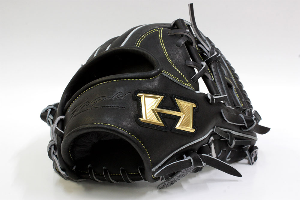 楽天市場】ハイゴールド 軟式グローブ 心極 KKG-5406 ブラック 内野手