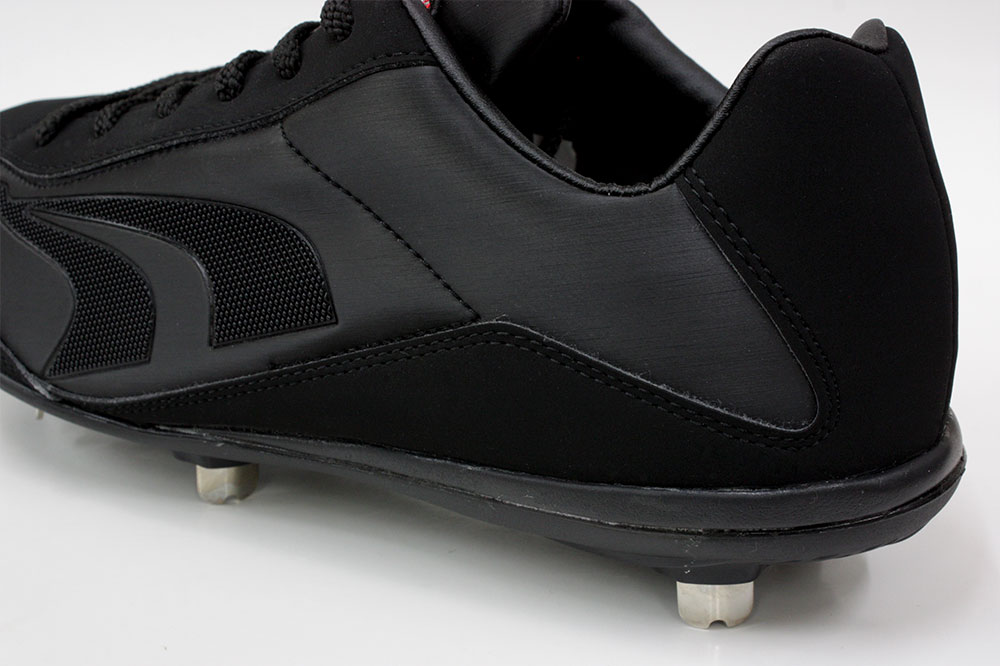 楽天市場】久保田スラッガー スパイク LS02 D-007B ブラック 紐式 樹脂