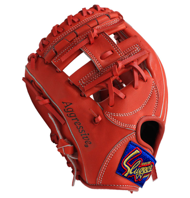 楽天市場】久保田スラッガー グローブ 少年 軟式 KSN-J6 オレンジ F