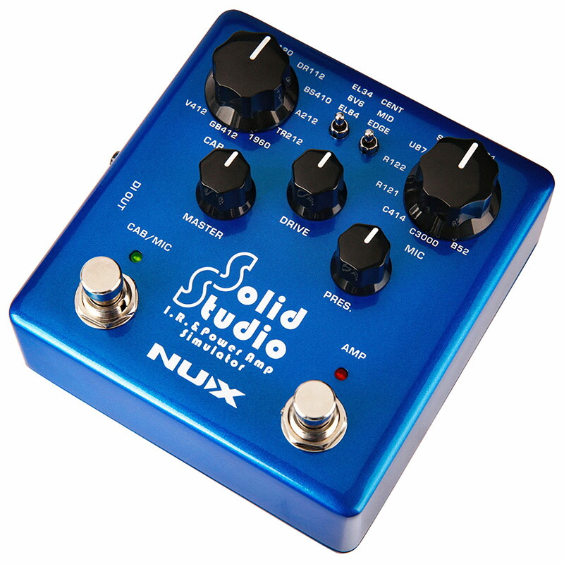 楽天市場】NUX Solid Studio 新品 IR & パワーアンプシミュレーター