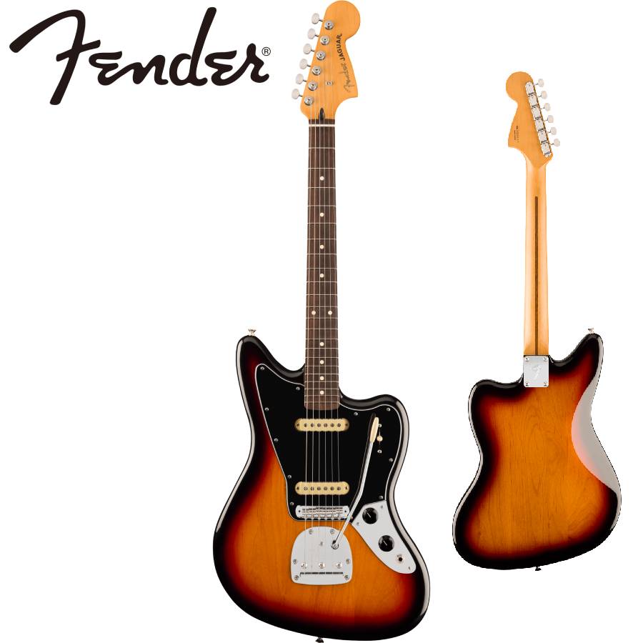 楽天市場】Fender Player II Jaguar 3-Color Sunburst/Rosewood 新品