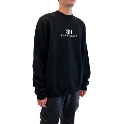 楽天市場】BALENCIAGA バレンシアガ セーター メンズ ニット クルー
