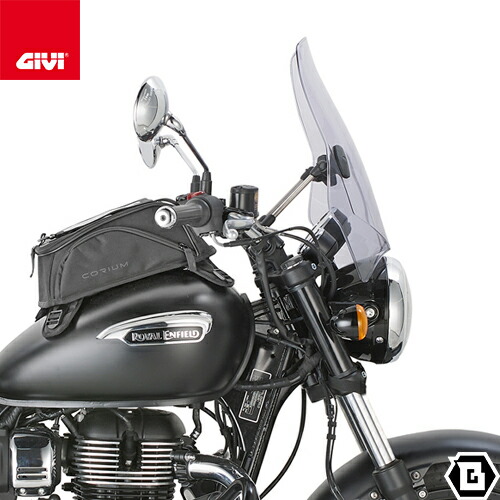 楽天市場】GIVI A660 ユニバーサルスクリーン スモーク 42.5×42cm 汎用