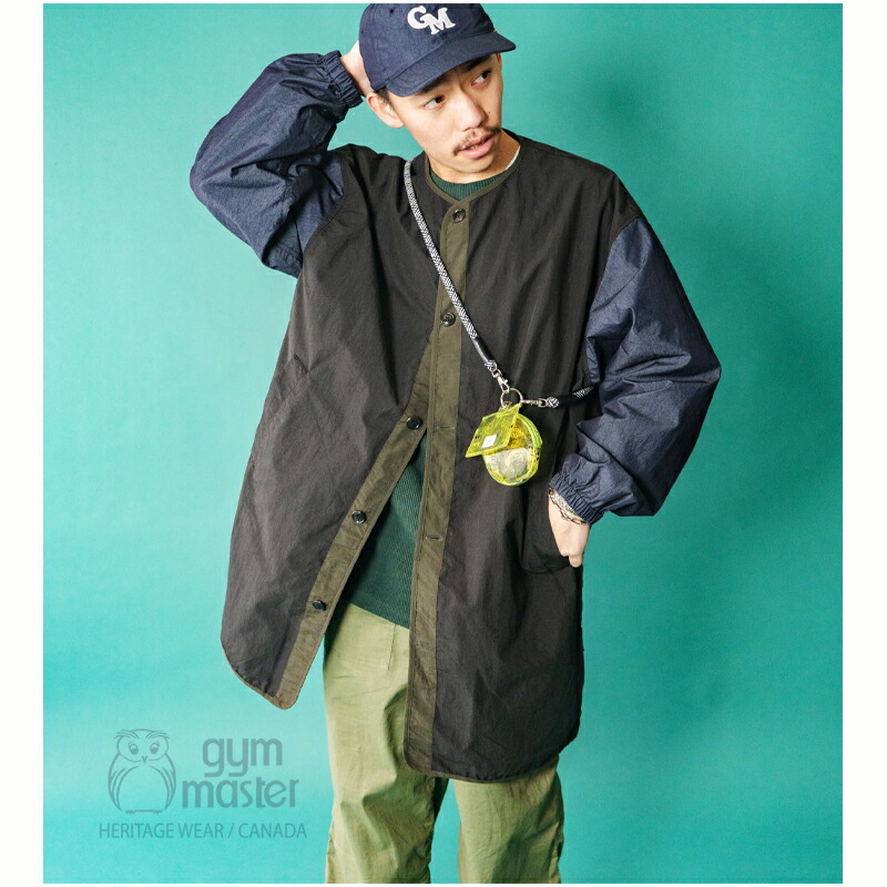 楽天市場】gym maste 公式 ロクヨンクロスノーカラーコート｜メンズ