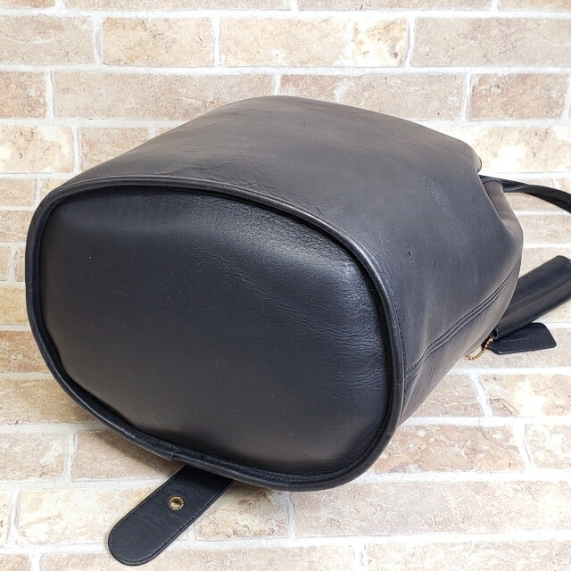 楽天市場】【中古品】オールドコーチ USA製 レザー 巾着 ワン