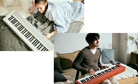 楽天市場】CASIO カシオ CT-S1 WE ライブセット ポータブルキーボード