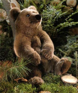 楽天市場】ケーセン Koesen ぬいぐるみ ソフトブラウンベア（大） : 木