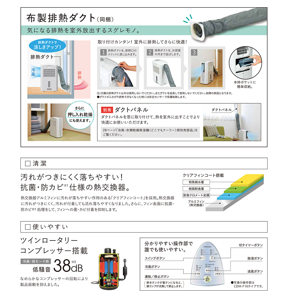 楽天市場】コロナ どこでもクーラー 2025年製 冷風 衣類乾燥機 除湿機