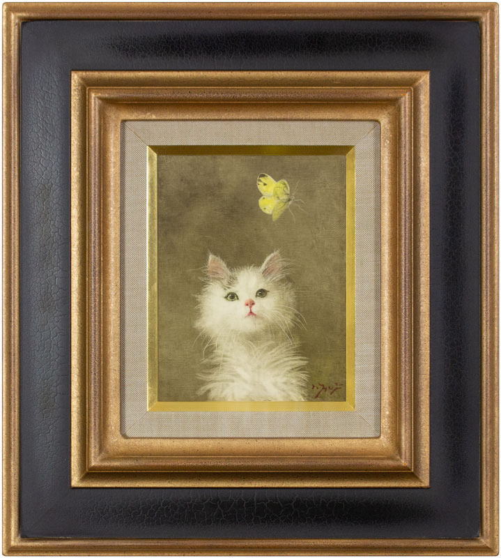 楽天市場】藤井 勉「 何処へ 」 油絵 ・ 油彩画 F0 ( 0号 )【中古