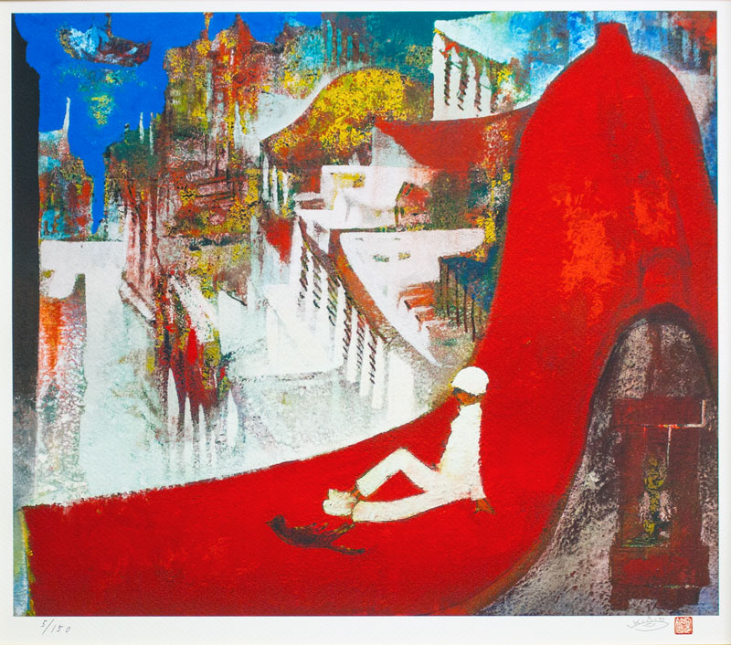 楽天市場】村上裕二「 希望と風の音 」リトグラフ・セリグラフ 版画