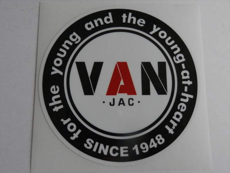 楽天市場】VAN 小 ステッカー （112201） : バイク屋 ガレージ