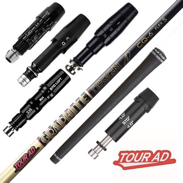 楽天市場】ツアーAD CQ スリーブ・グリップ付シャフト グラファイト