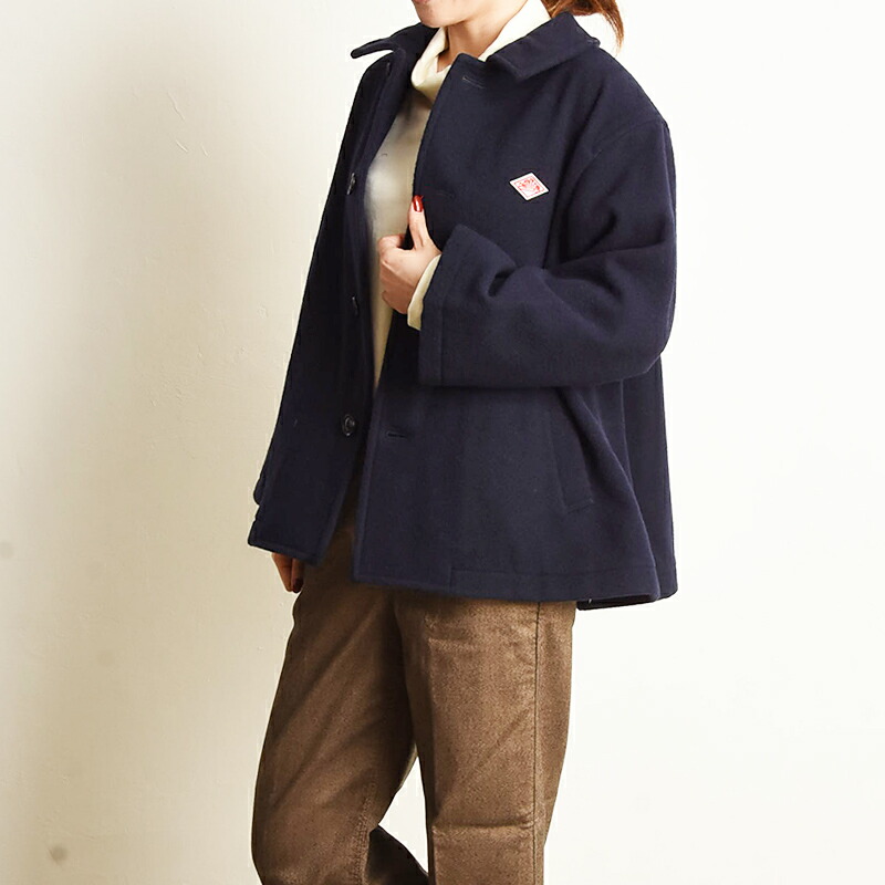 楽天市場】DANTON ダントン ウールパイル ショートコート Aライン