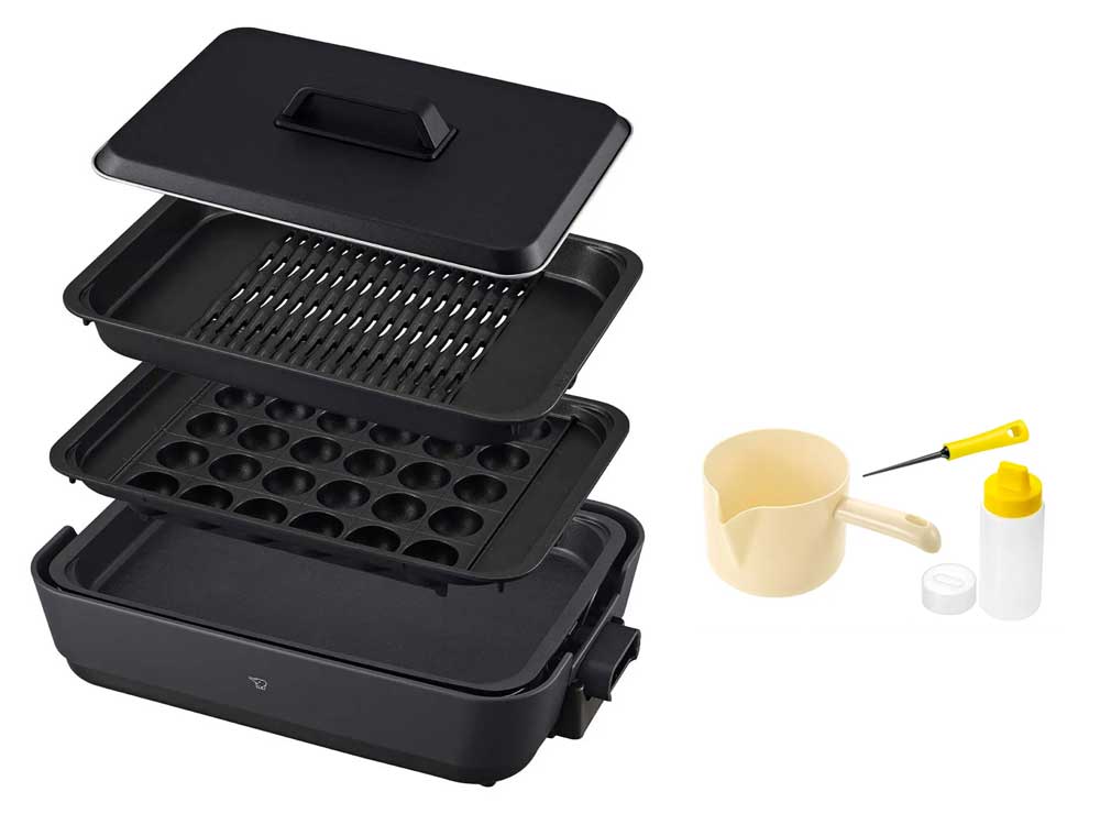 楽天市場】ZOJIRUSHI 象印 EA-HA30-HZ(チャコール)ホットプレート+やき