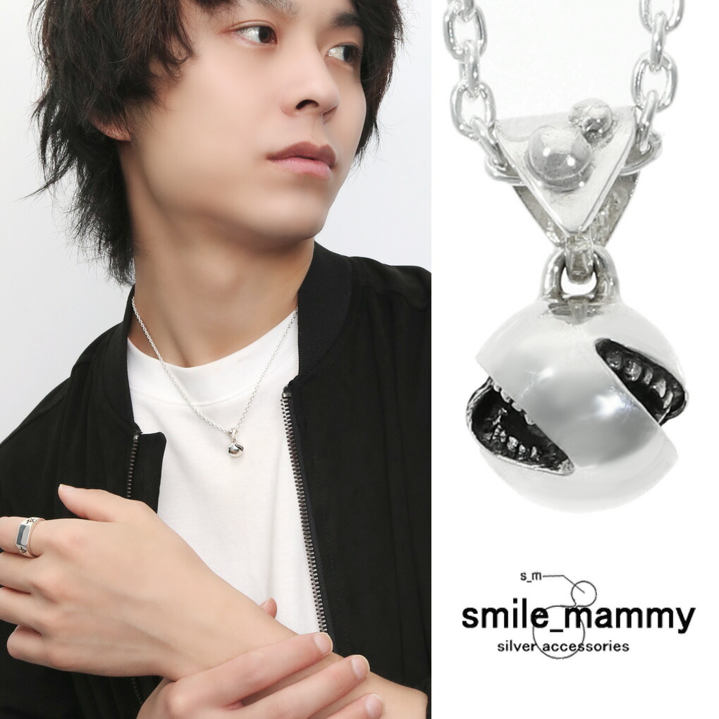 楽天市場】smile_mammy トゥーフェイス スマイルボール ネックレス